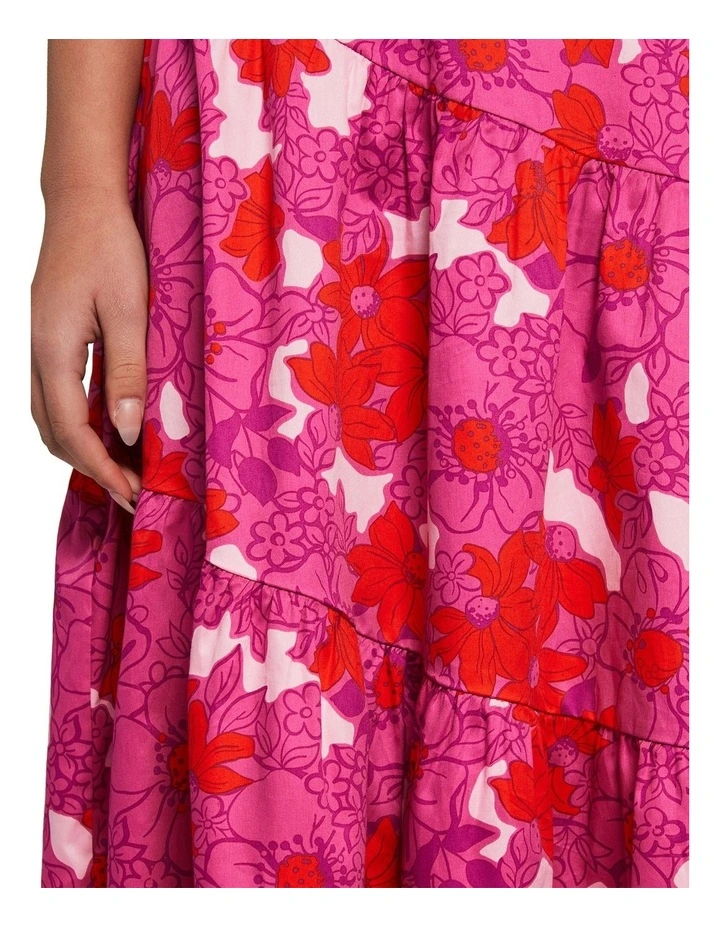 Cheap π― Stella Jolie Blossom Tiered π Skirt In Pink Multi π - Image 5