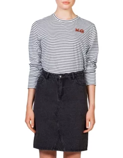 Brand new 🔔 Skin And Threads Denim Long Line 👗 Skirt 🥰