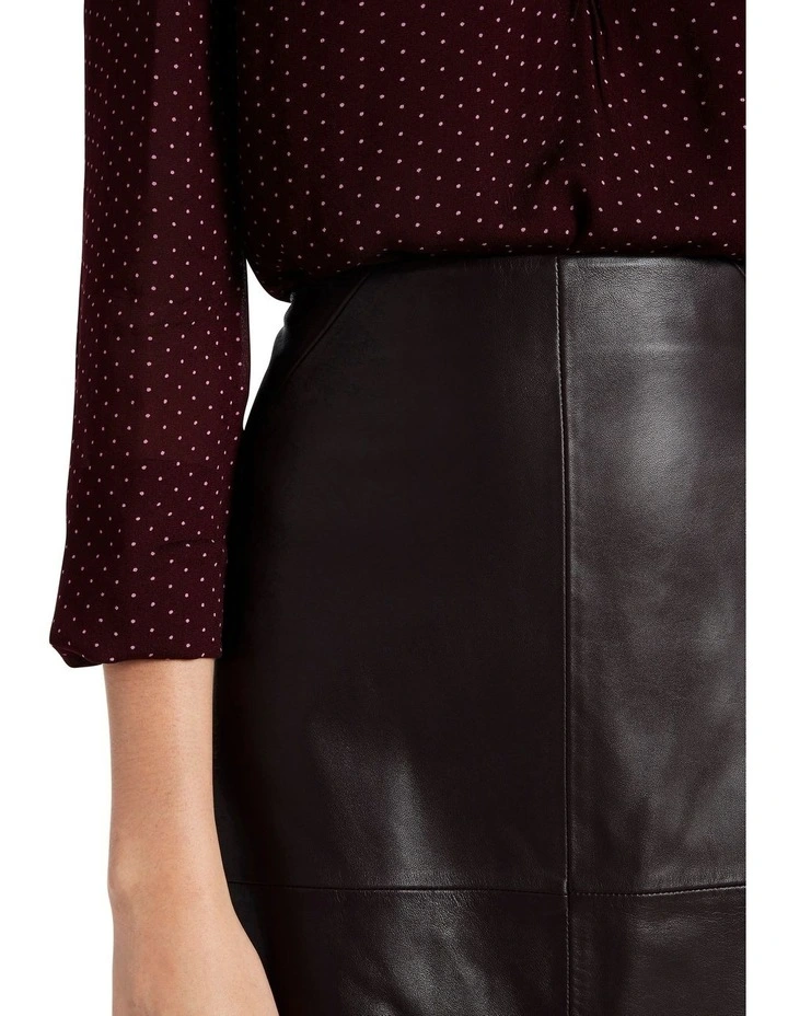 Brand new β David Lawrence Adelaide Leather π Skirt Fig β - Image 4