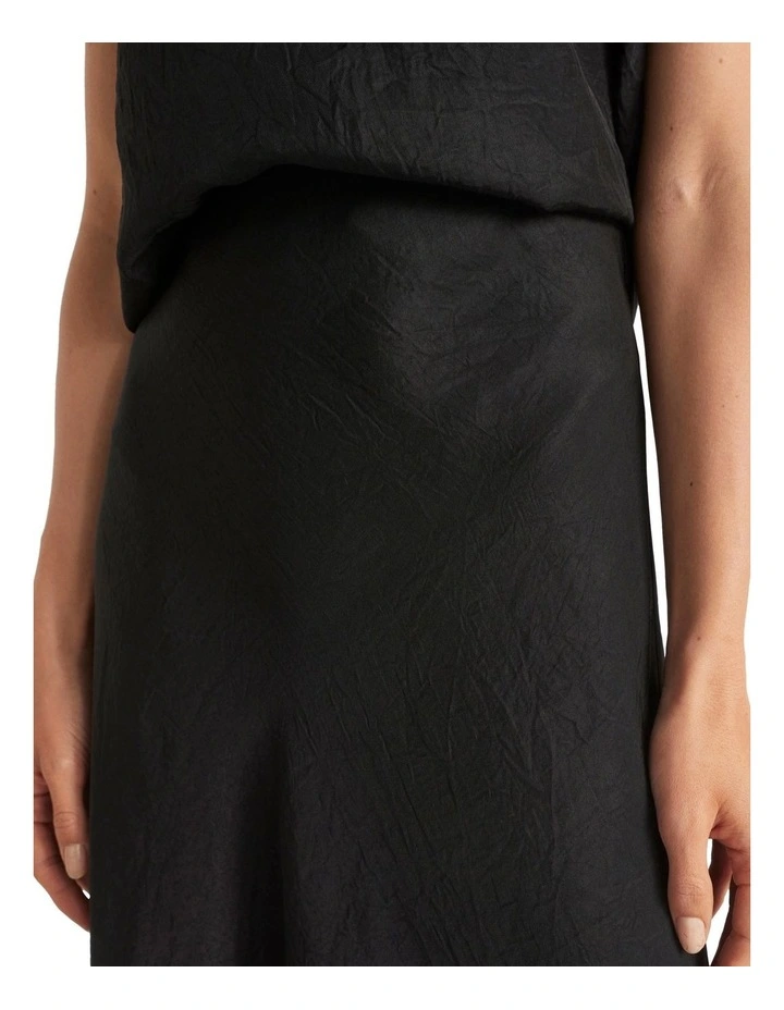 Flash Sale π Seed Heritage Satin π Skirt In Black β - Image 2