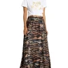 Best Pirce 👏 Sass & Bide Furry Charm Maxi 👗 Skirt In Multi 😉