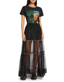 Hot Sale 👍 Sass & Bide Rock Trials Maxi 👗 Skirt In Black 😍