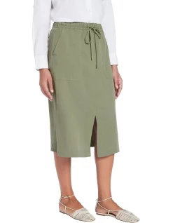 New π David Lawrence Noelani Utility π Skirt In Elm π