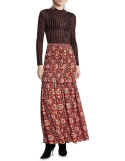 Best reviews of ⭐ Sass & Bide Unknown Pleasures Maxi 👗 Skirt Multi 🔥