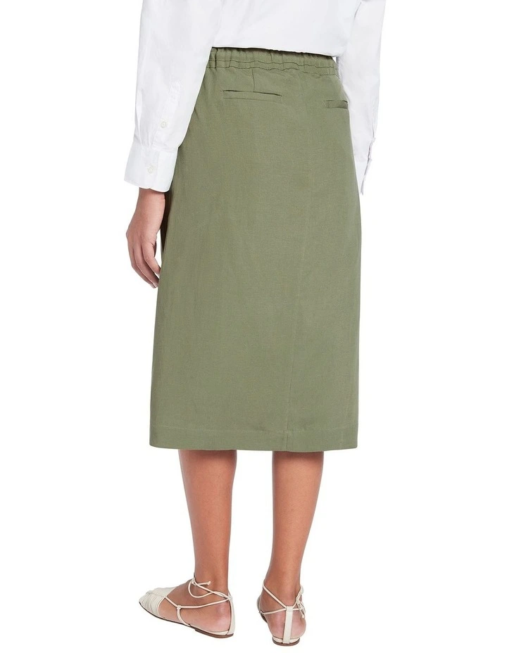 New π David Lawrence Noelani Utility π Skirt In Elm π - Image 3