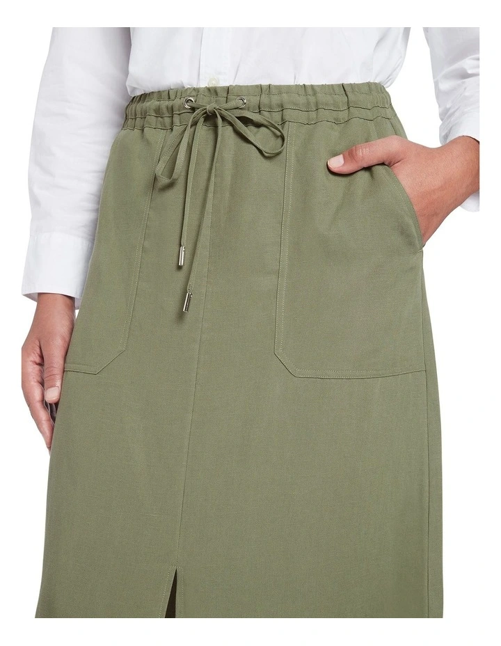 New π David Lawrence Noelani Utility π Skirt In Elm π - Image 4