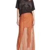 Cheapest 😀 Sass & Bide Another Night Maxi 👗 Skirt Rust ✨