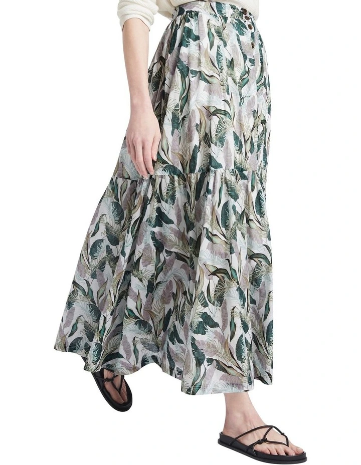 Deals βοΈ David Lawrence Chelsea Tiered Maxi π Skirt Multi π―