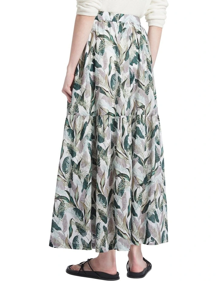 Deals βοΈ David Lawrence Chelsea Tiered Maxi π Skirt Multi π― - Image 3