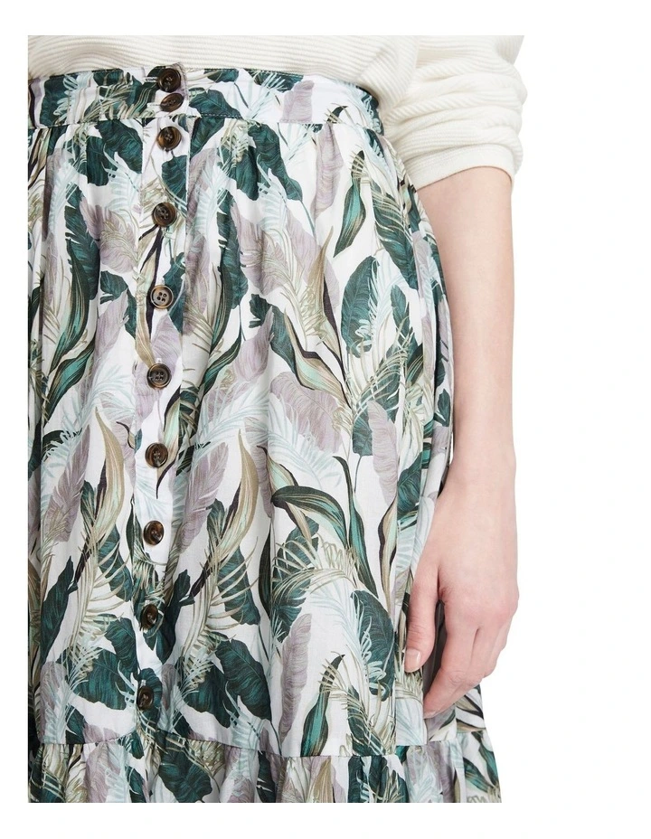 Deals βοΈ David Lawrence Chelsea Tiered Maxi π Skirt Multi π― - Image 4