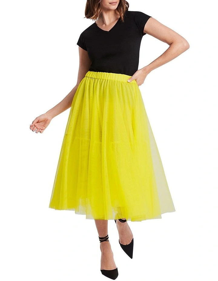 Budget β Marcs I Need Tulle Tonight π Skirt In Acacia π - Image 2