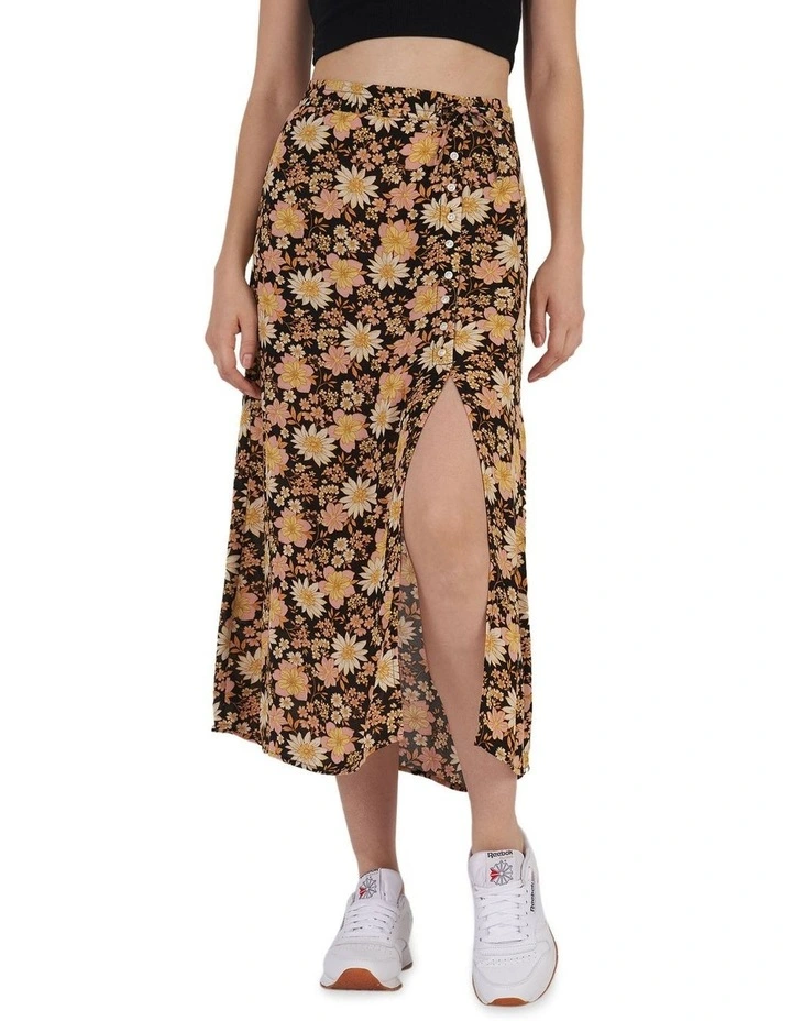 Outlet π₯° American Eagle Printed Tie Waist Midi π Skirt In Multi π