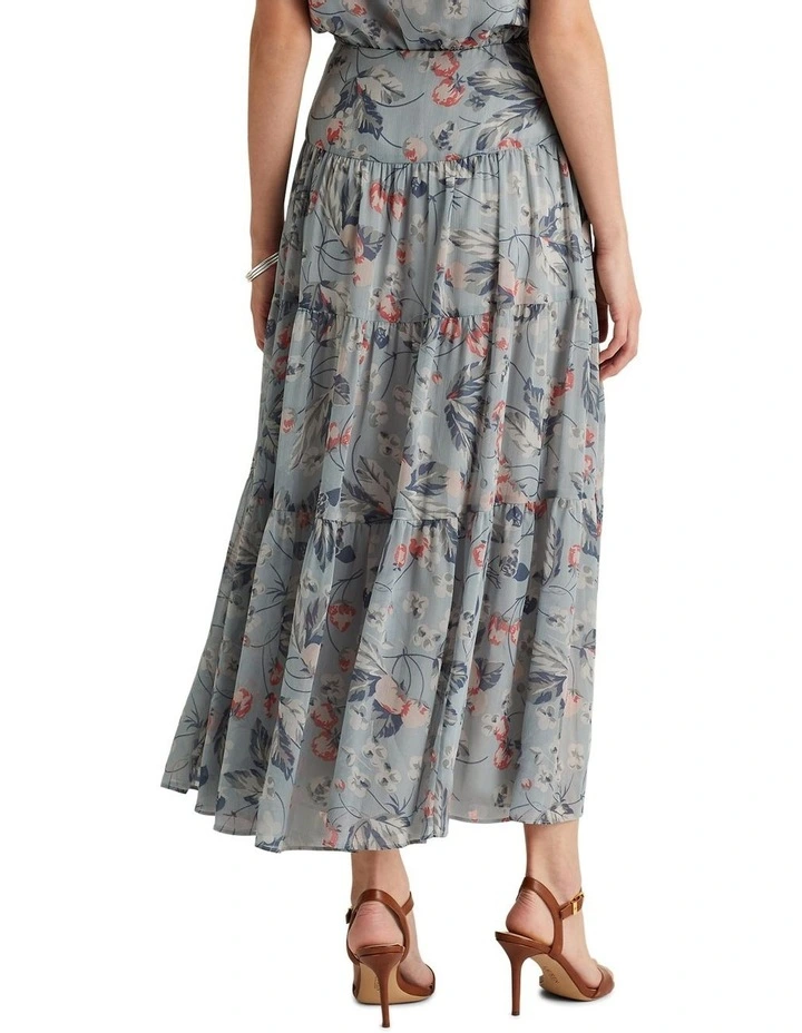 Promo β¨ Lauren Ralph Lauren Floral Tiered Peasant π Skirt β€οΈ - Image 2