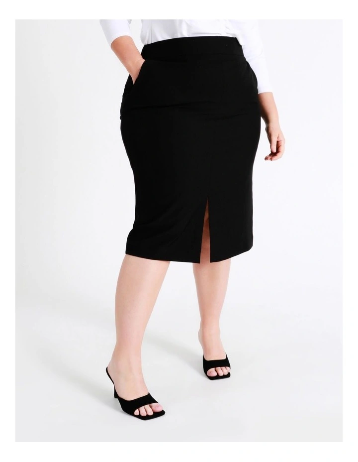 Hot Sale π― Basque Split Suit π Skirt In Black β€οΈ - Image 2
