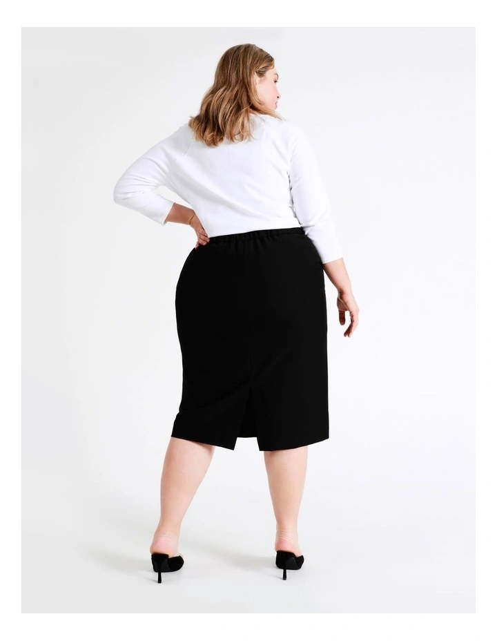 Hot Sale π― Basque Split Suit π Skirt In Black β€οΈ - Image 7