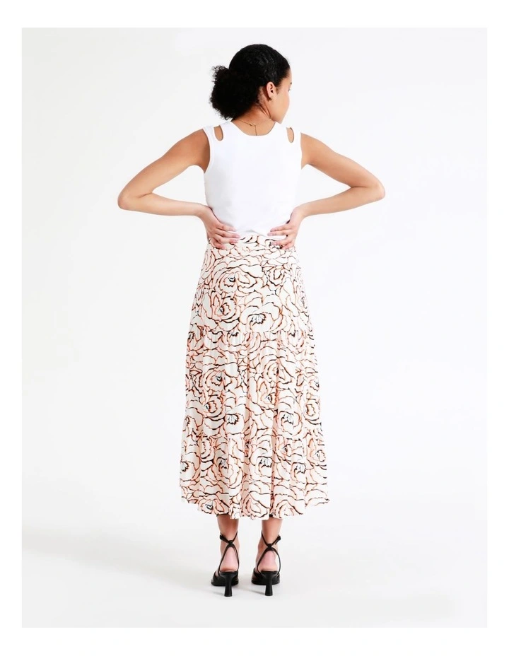 Outlet β Basque High Low Tiered π Skirt In Multi π₯° - Image 7