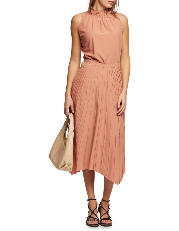 Cheap β Oxford Ecland Pleated π Skirt In Pink Clay π₯° - Image 5