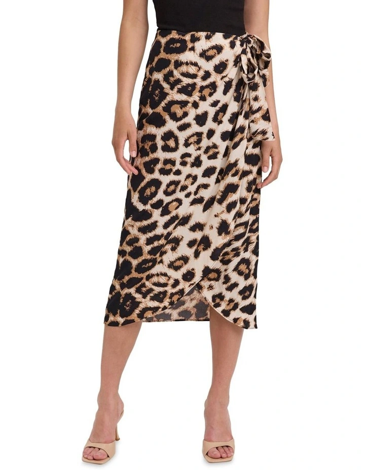 Cheapest π Vero Moda Ulina High Waisted Calf Sarong π Skirt In Dew Aop β