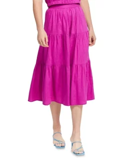 Coupon π Stella Kate π Skirt In Fuschia π