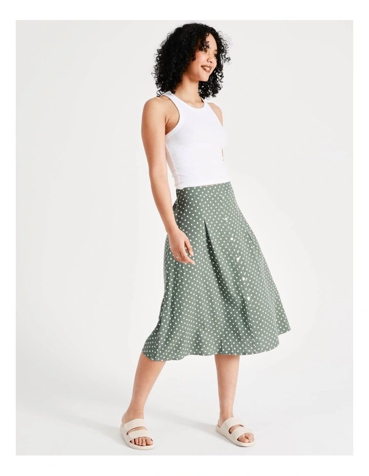 Best Sale π₯° Vero Moda Jesmilo π Skirt In Laurel Wreath Small Spots π - Image 3