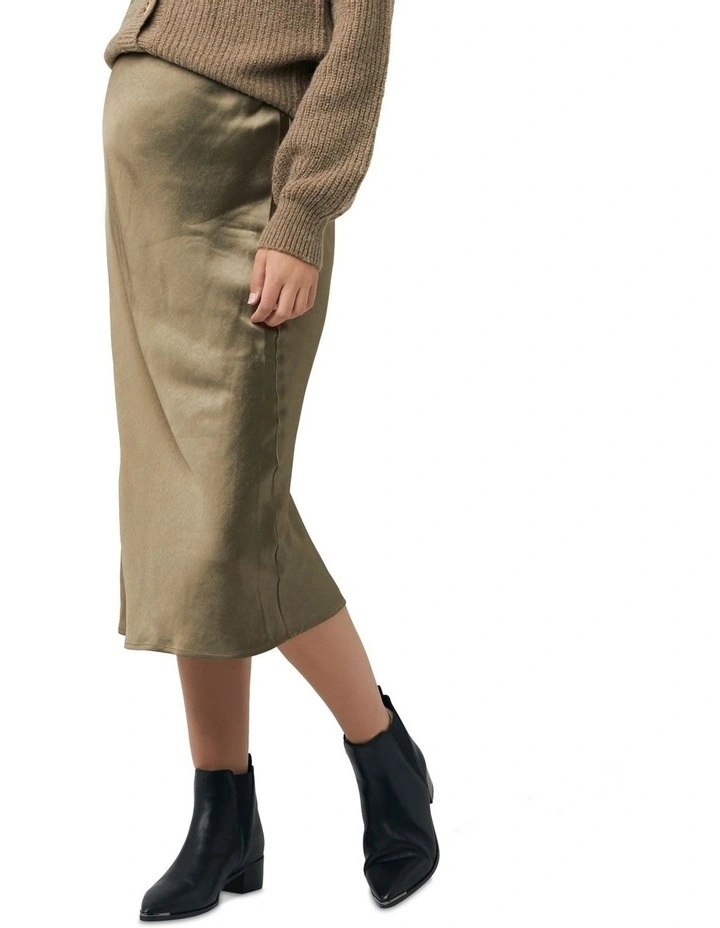 Best reviews of π₯ Ripe Lexie Satin π Skirt Olive π₯° - Image 2