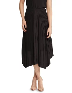 Promo 🔥 Oxford Ecland Pleated 👗 Skirt In Black 🎁