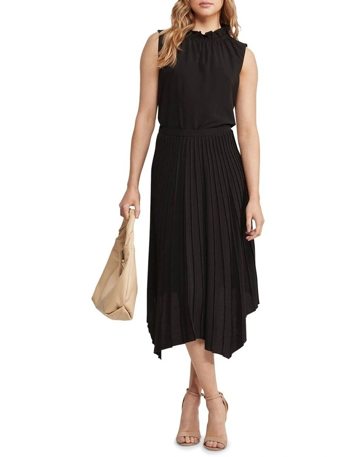 Promo π₯ Oxford Ecland Pleated π Skirt In Black π - Image 5