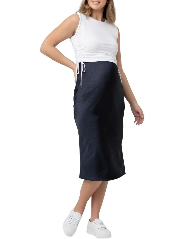 Best deal π₯ Ripe Lexie Satin π Skirt In Navy Blue β - Image 2