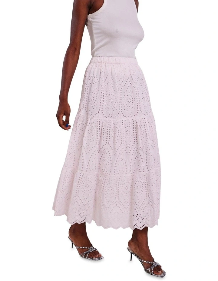 Wholesale 𧨠Y.A.S Holi Midi Cotton Embroidery π Skirt In Delicacy π