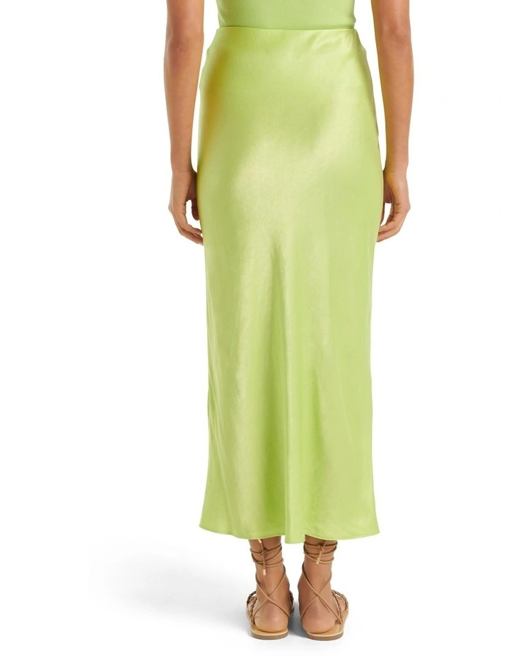 Hot Sale π Forever New Portia Bias Midi π Skirt In Pomelo Green π₯° - Image 2