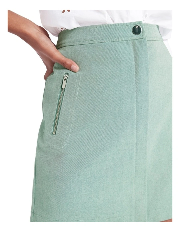 Discount π Marcs Sweetest Thing Mini π Skirt In Silver Pine π― - Image 4