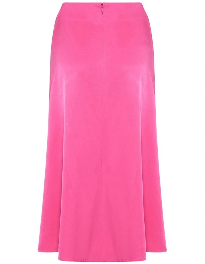 Hot Sale β€οΈ Third Form Drawn Out Midi π Skirt In Pink π - Image 7