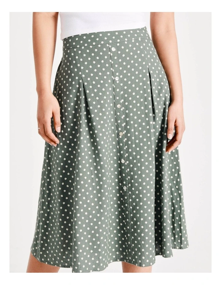 Best Sale π₯° Vero Moda Jesmilo π Skirt In Laurel Wreath Small Spots π - Image 6