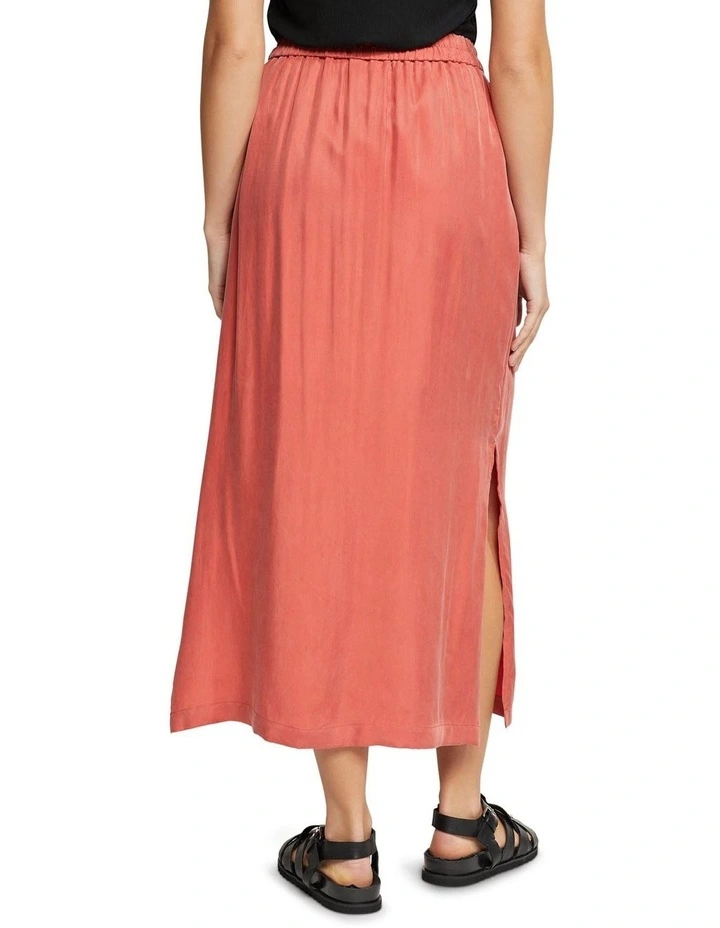 Hot Sale π Oxford Charlotte Cupro Blend π Skirt In Clay Rose π₯° - Image 3