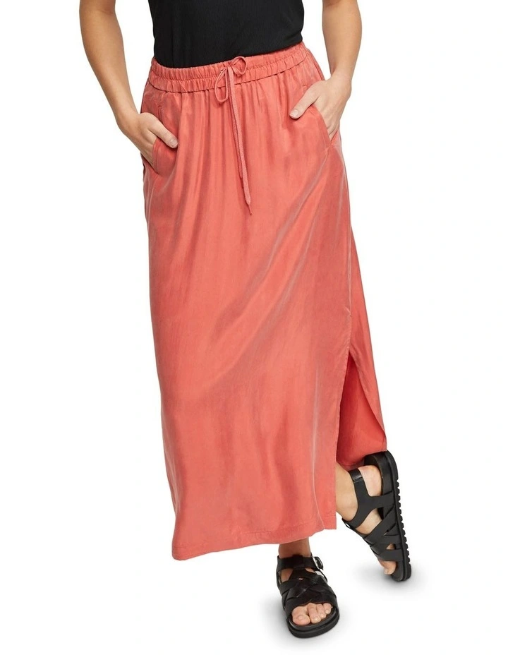 Hot Sale π Oxford Charlotte Cupro Blend π Skirt In Clay Rose π₯° - Image 4