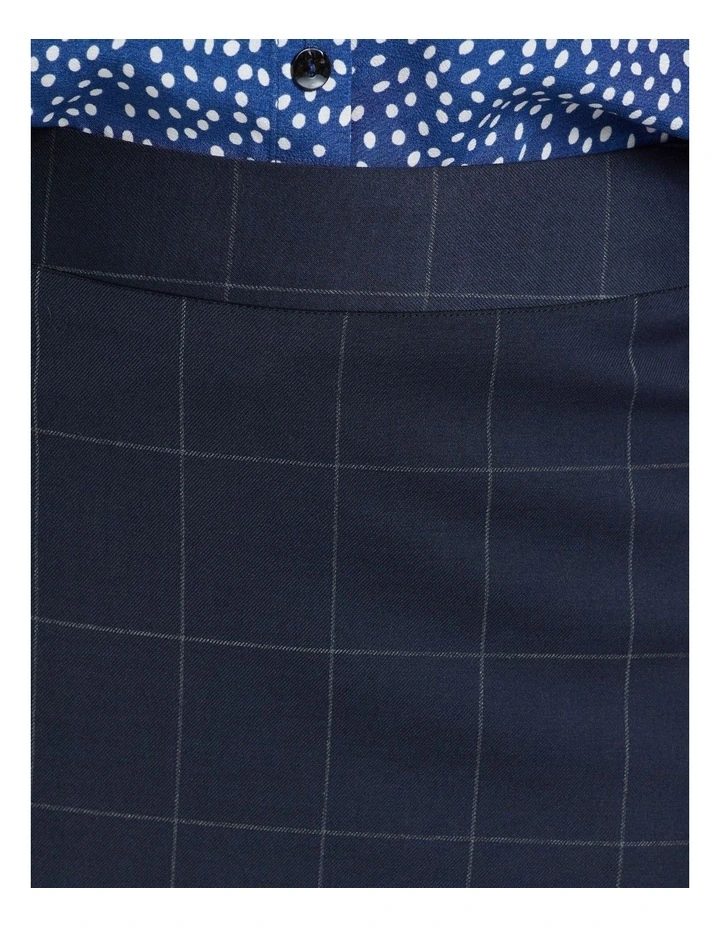 Discount π Oxford Peggy Stretch Eco Suit π Skirt In Navy π - Image 6