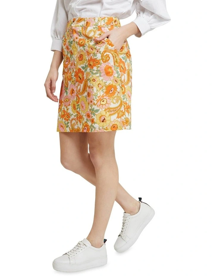 New π Oxford Tito Retro Floral π Skirt π - Image 2