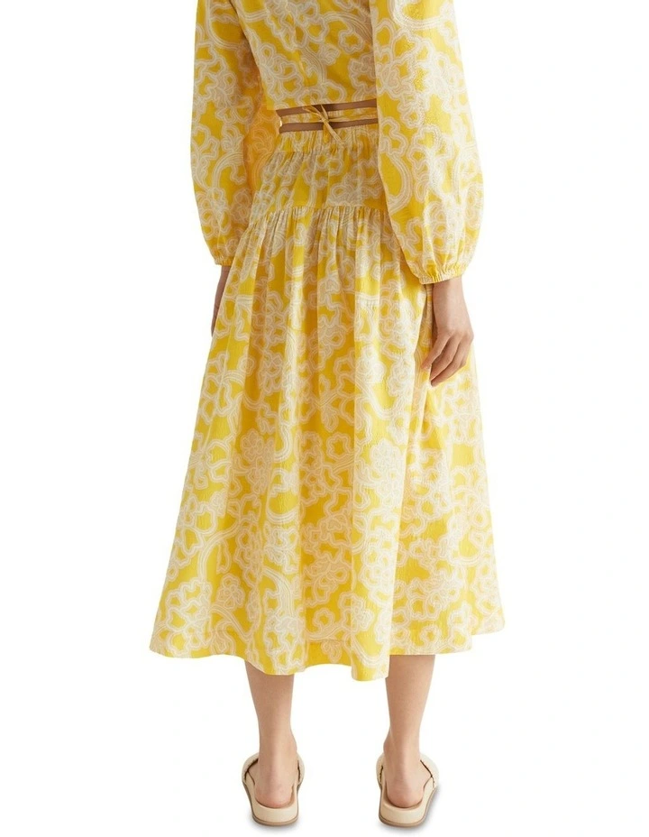 Flash Sale π₯° Seed Heritage Floral Midi Gathered π Skirt π― - Image 4