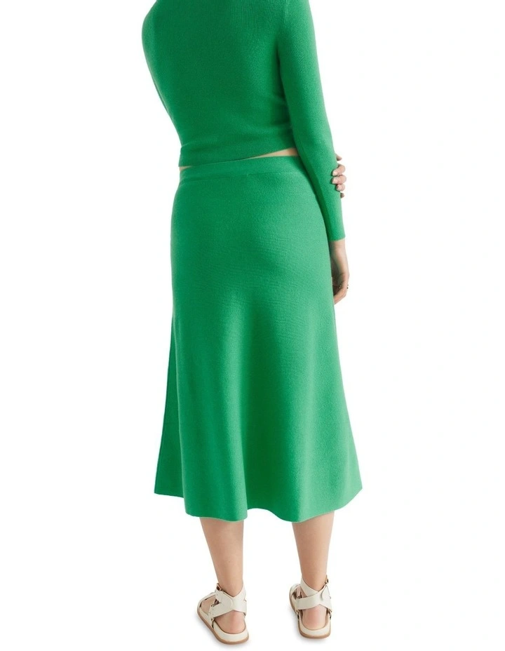Top 10 π Seed Heritage Knit Flared π Skirt In Bright Mint π― - Image 2