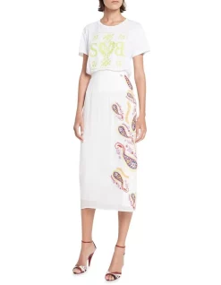 Flash Sale β Sass & Bide Night Magic Midi π Skirt Ivory β€οΈ