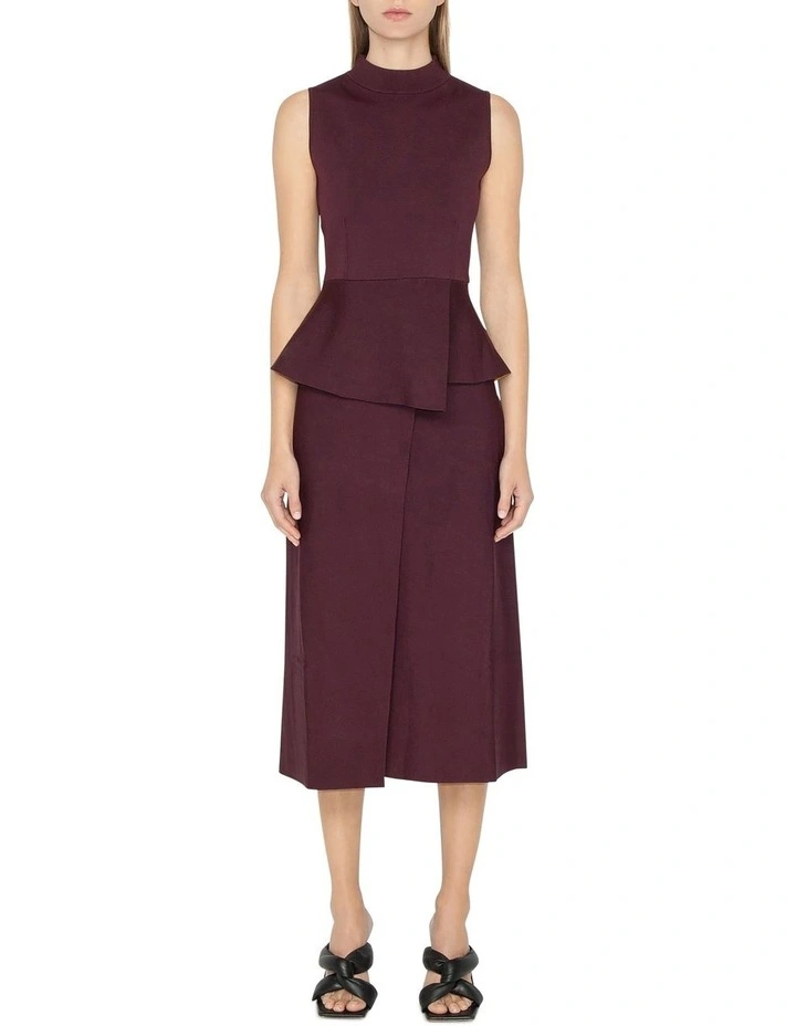 Best reviews of βοΈ Cue Double Faced Wrap Knit π Skirt In Plum π