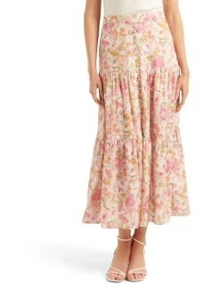 Best reviews of ❤️ Forever New Martha Tiered Midi 👗 Skirt In Multi 👍