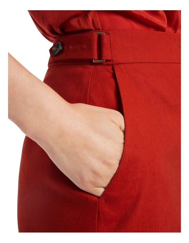 Best Pirce π David Lawrence Larsa Pencil π Skirt Red π - Image 4