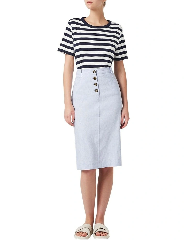 Deals π David Lawrence Portia Linen π Skirt π - Image 2