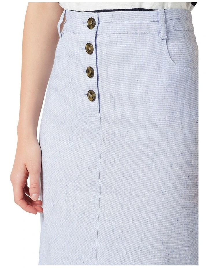 Deals π David Lawrence Portia Linen π Skirt π - Image 4