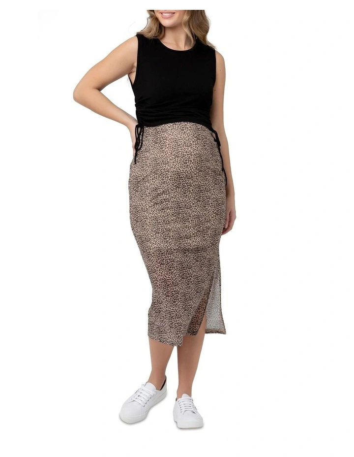 Buy π― Ripe Leopard Mesh π Skirt In Multi β€οΈ