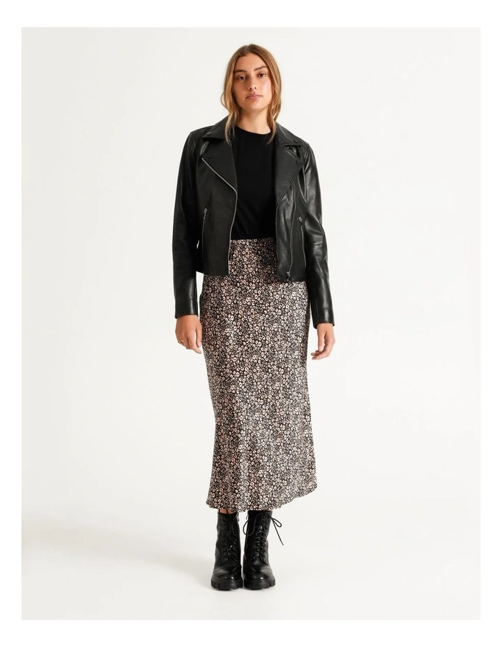 Buy π₯° Piper Viscose Slip π Skirt Brown π - Image 2