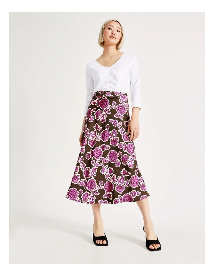 Promo β Basque Satin Bias Midi π Skirt In Pink π₯°