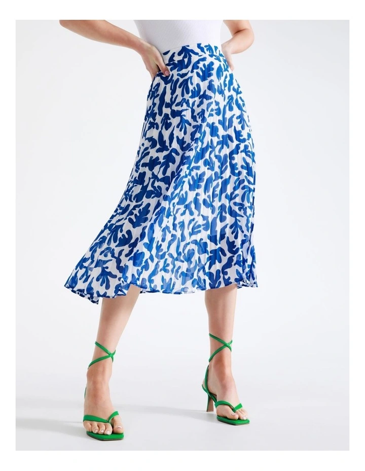 Hot Sale π Basque Pleated Midi π Skirt In Multi π₯ - Image 2