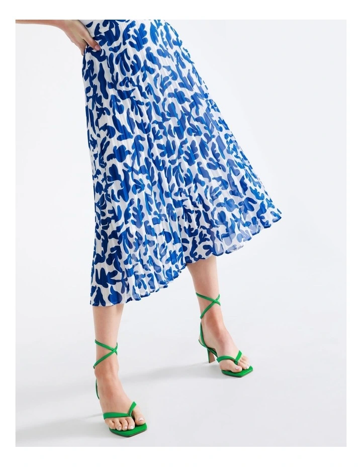 Hot Sale π Basque Pleated Midi π Skirt In Multi π₯ - Image 4